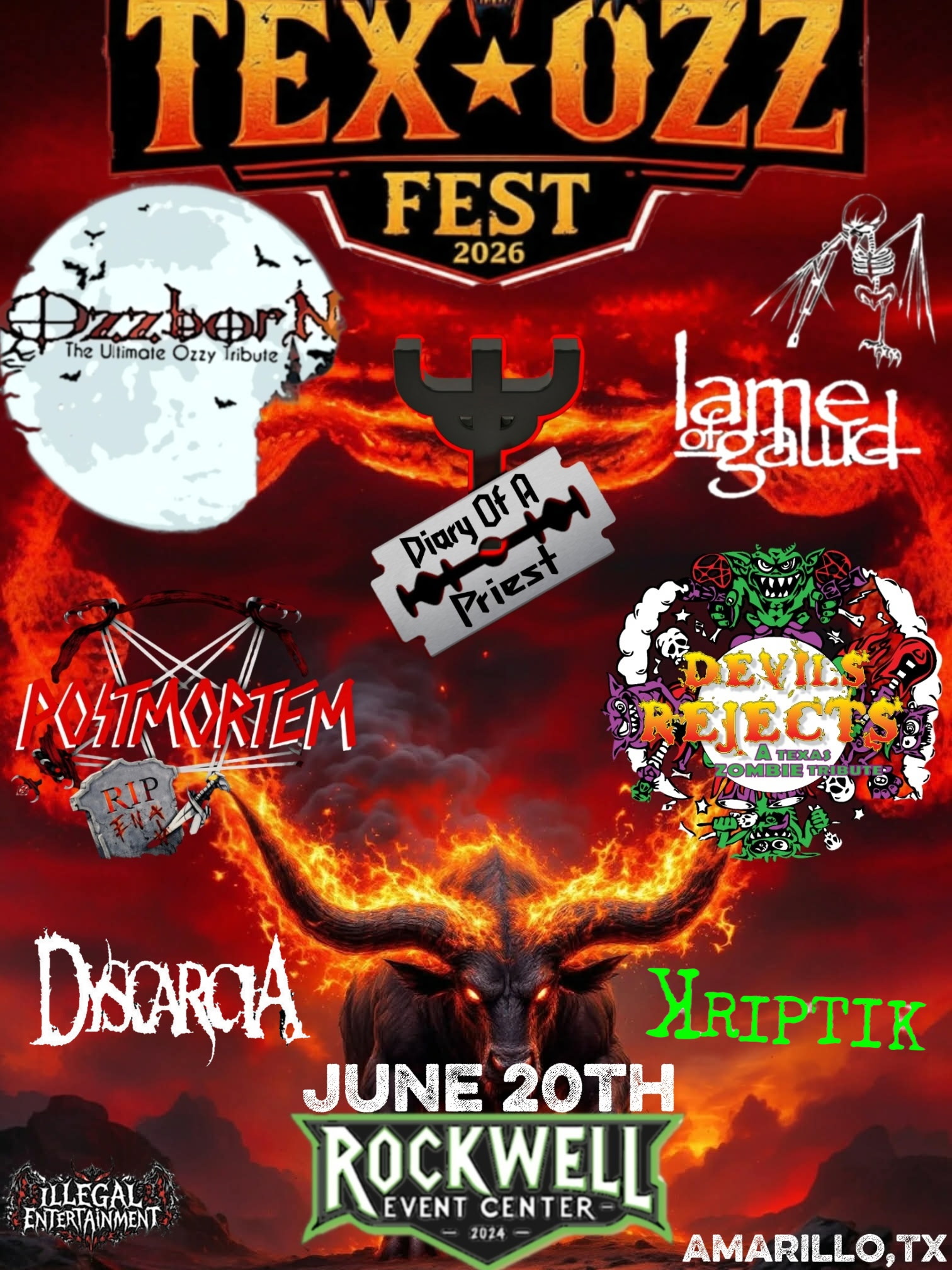TEX * OZZ FEST | Rockwell Event Center